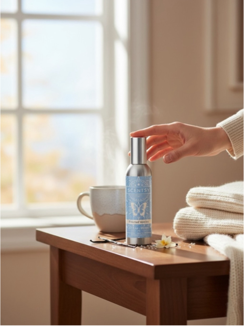 Scentsy Frosted Vanilla Scentsy Room Spray NEW